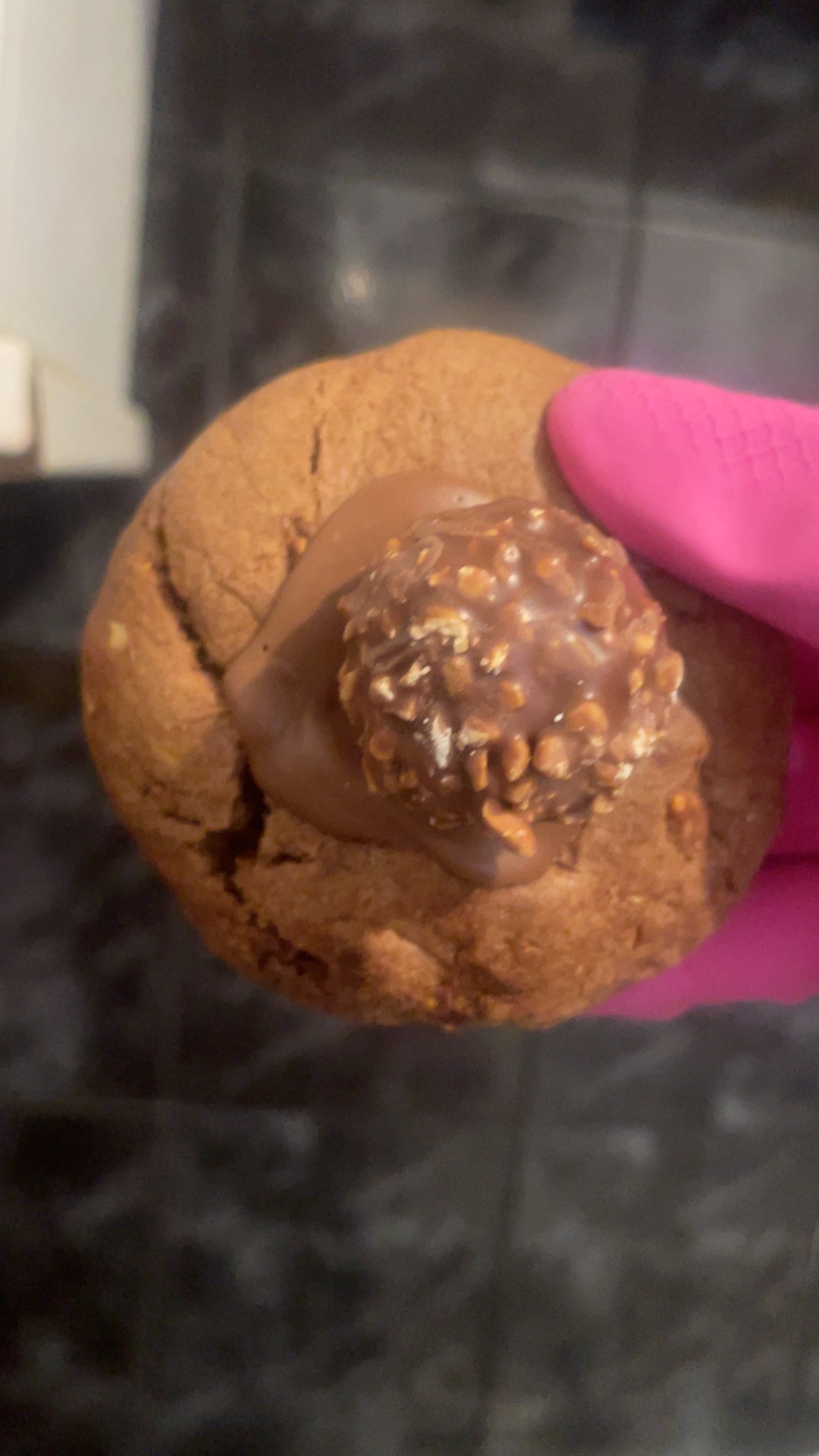 Ferrero Rocher cookie